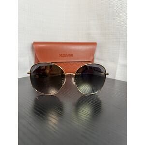 Missoni MIS 0014/S Sunglasses + Original Cognac Leather Case